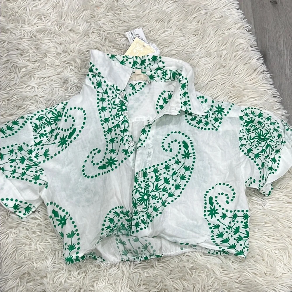 Elan printed button